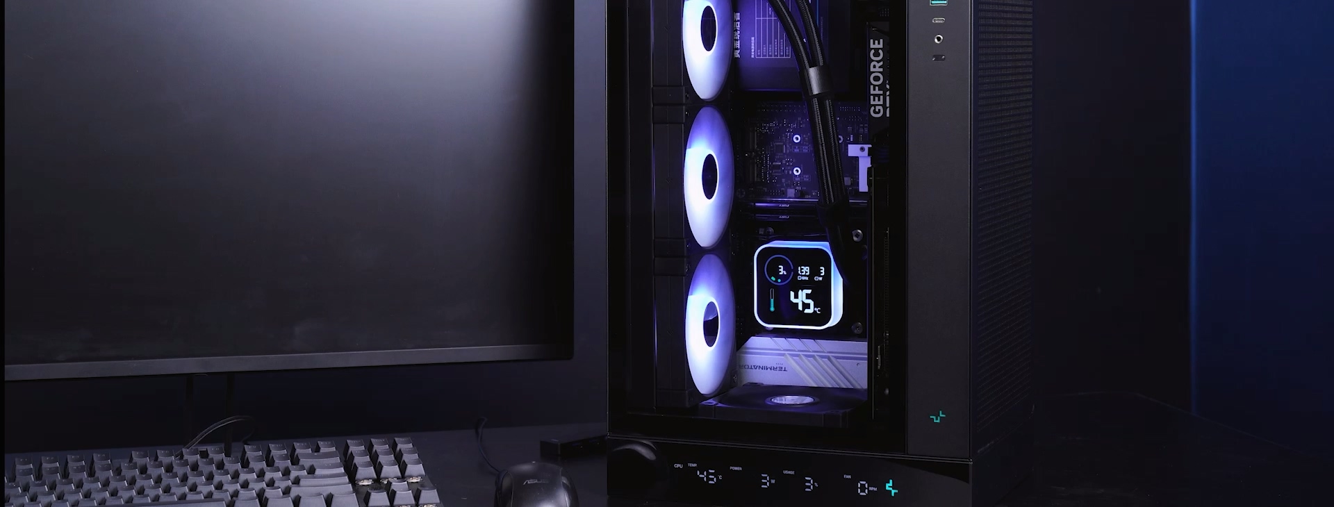 DEEPCOOL CH270 DIGITAL ブラック PCケース Deepcool CH270 DIGITAL ブラック PCケース